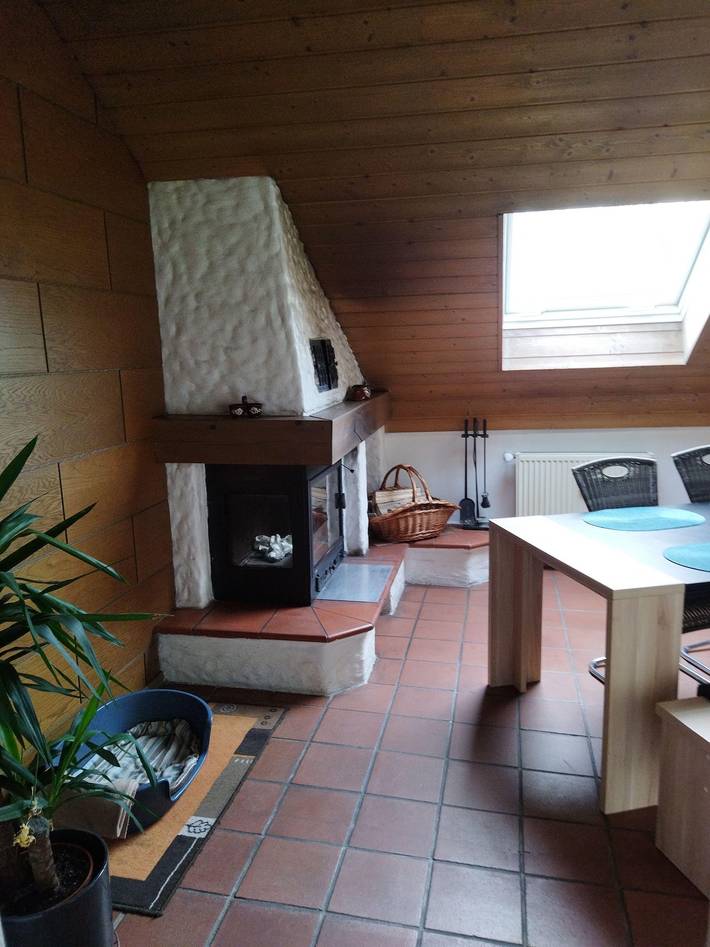 Ferienwohnung für 3 Personen, mit Balkon und Garten sowie Sauna in Winzer