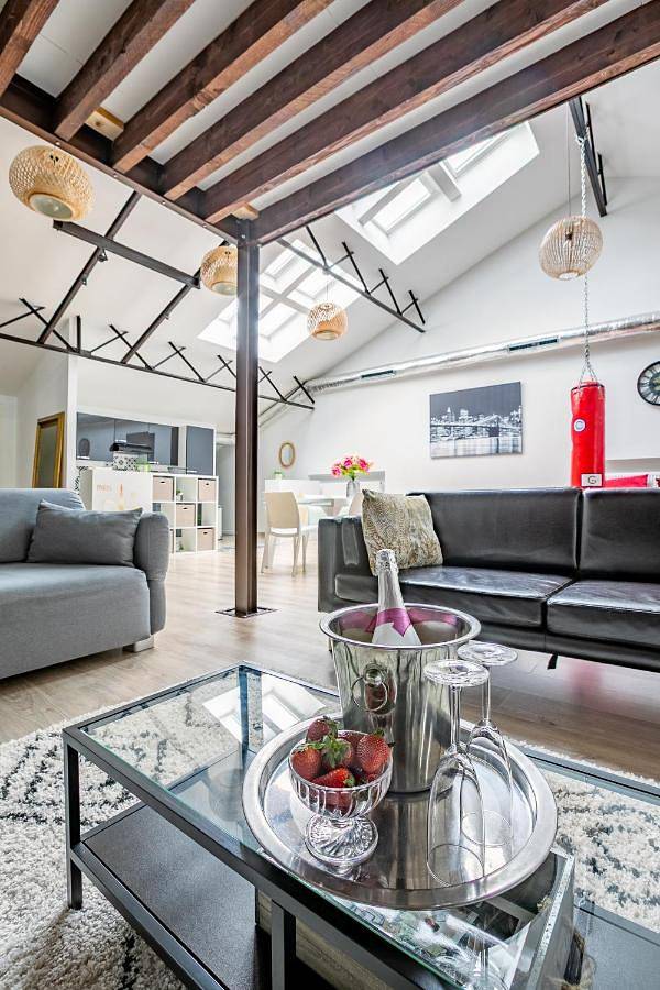 Appartement entier, Loft & Spa Le Faubourg Saint Martin in Senlis, Oise