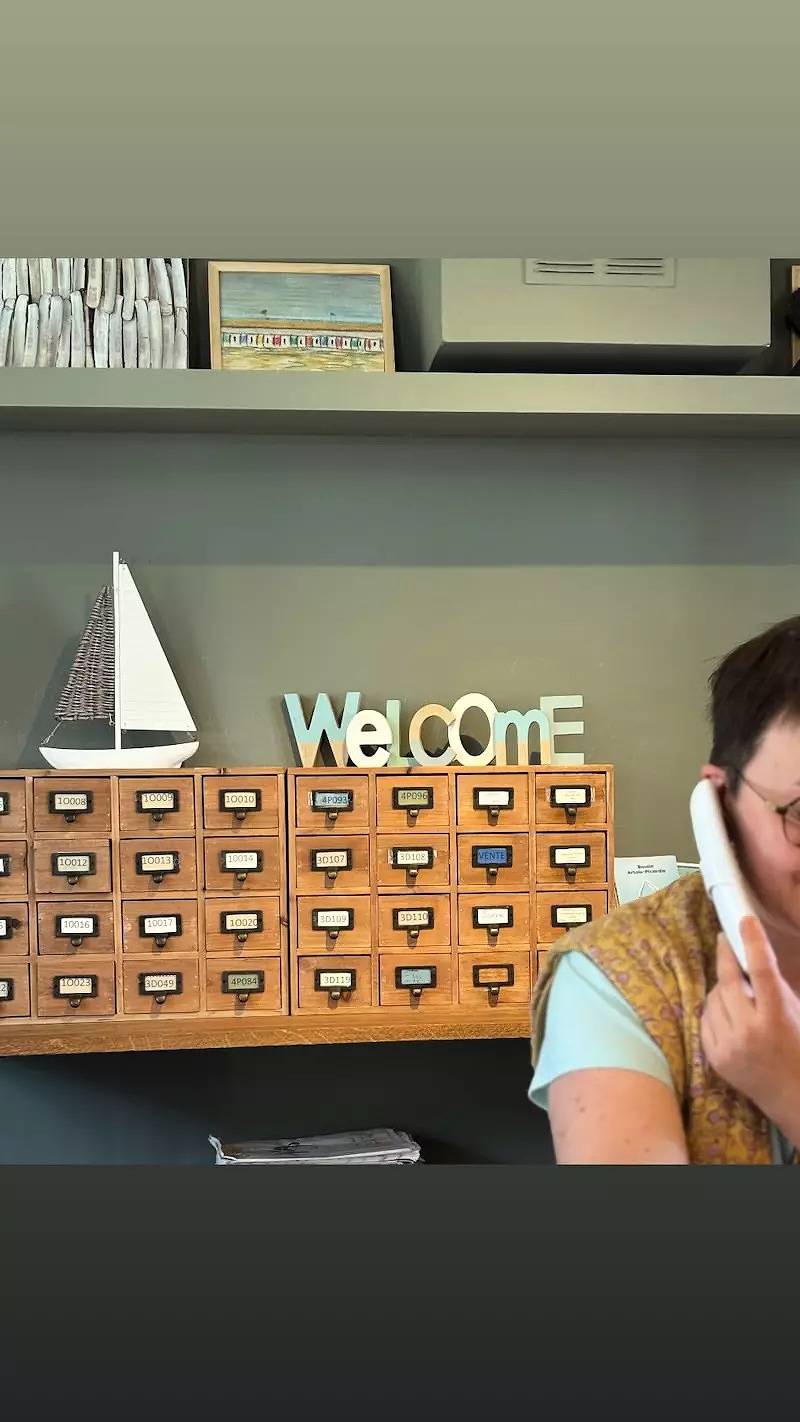 Casa de vacaciones - 2 dormitorios - 27m2 - Terraza de madera 5 personas in Cucq, Montreuil und Umgebung