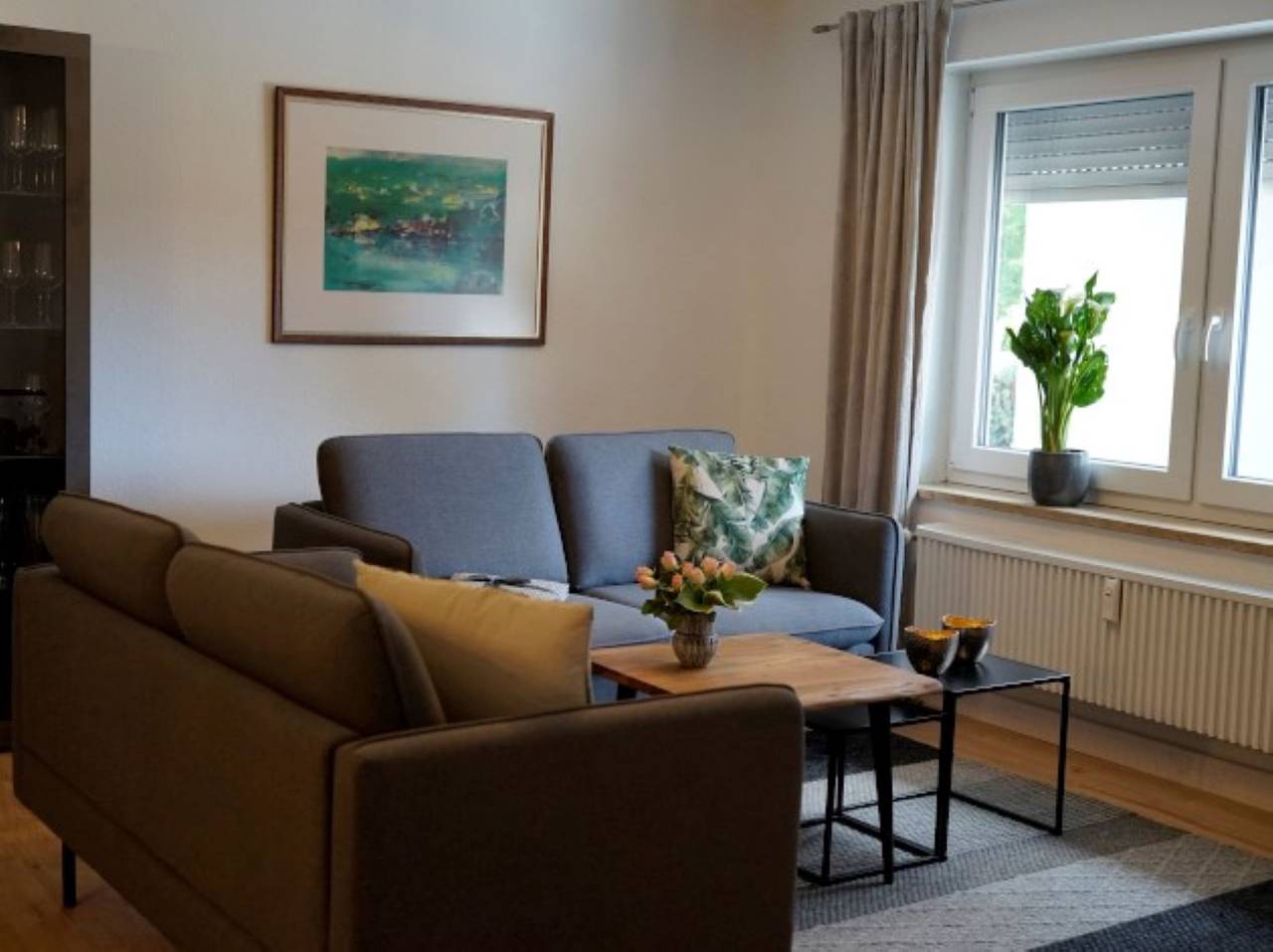Entire apartment, Apartment 'Waldmariechen' with Shared Garden, Balcony and Wi-Fi in Neresheim, Romantische Straße