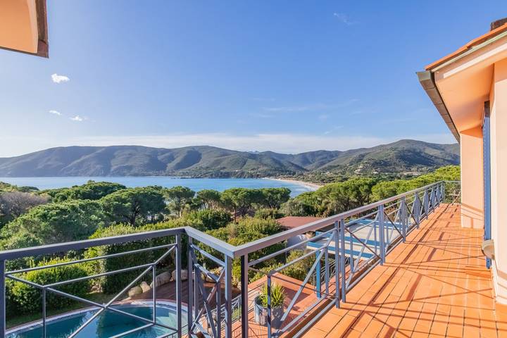 Villa mit pool für 10 Personen, mit Garten und Pool sowie Terrasse auf Elba - 4