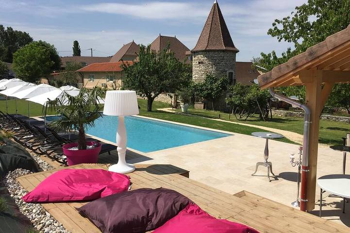 Maison de vacances pour 4 personnes, avec piscine