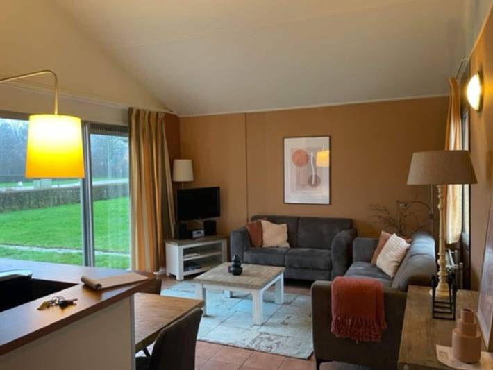 Ferienhaus für 4 Personen, mit Terrasse und Garten sowie Sauna