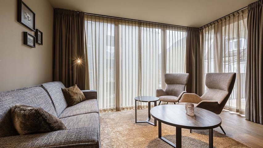 Ferienwohnung für 6 Personen, mit Sauna und Balkon sowie Pool, mit Haustier in Schruns