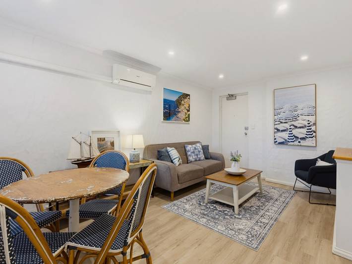 Ganze Wohnung, Sea Blue Retreat 2-Zimmer-Apartment in Glenelg North in Adelaide, South Australia