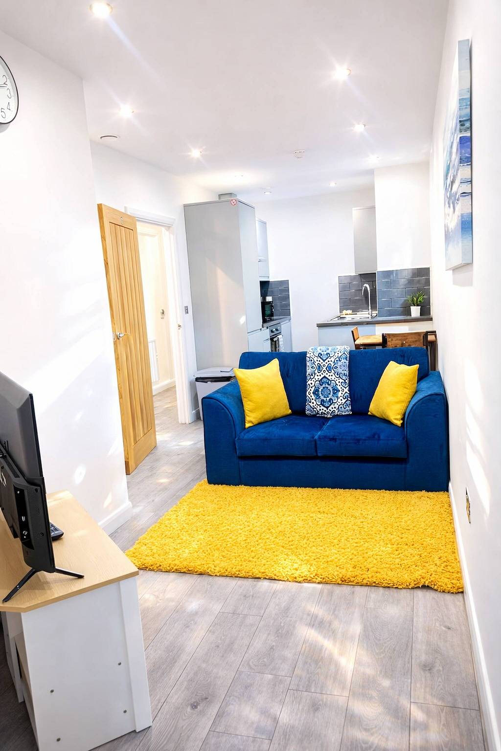 Apartamento entero, Wi-Fi rápido moderno de 1 cama en Leicester in Leicester, Heart of England