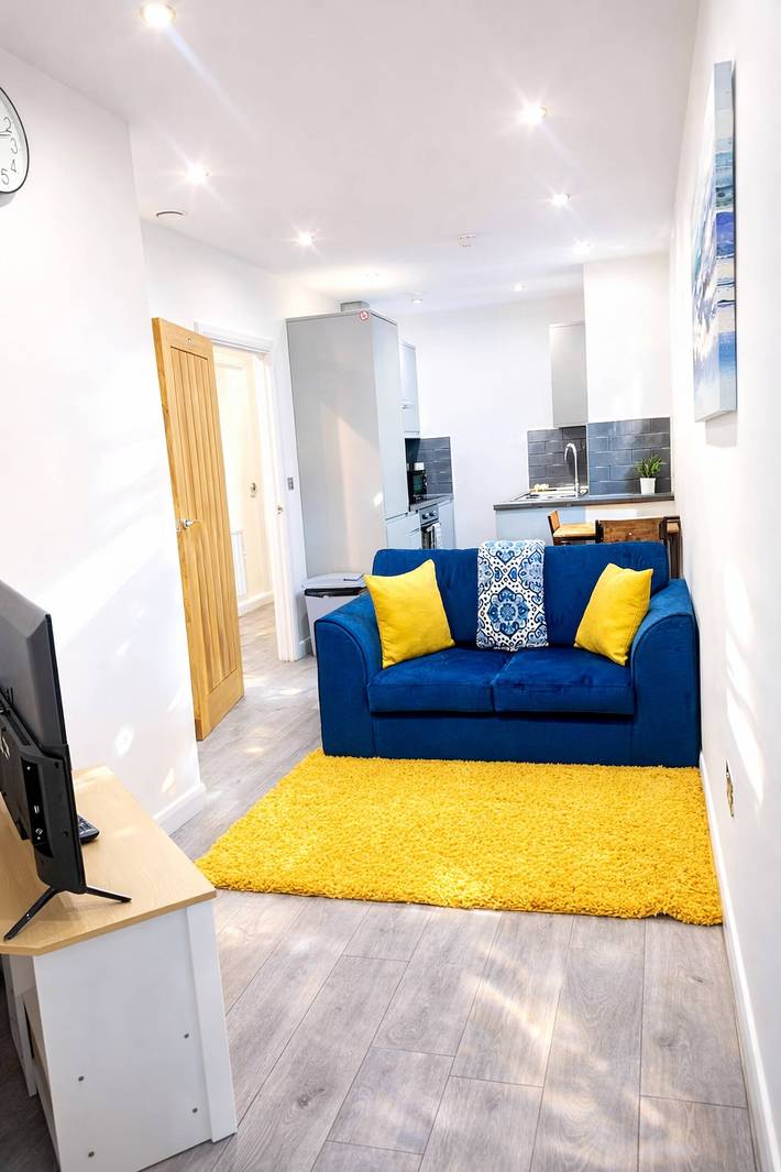 Apartamento entero, Wi-Fi rápido moderno de 1 cama en Leicester in Leicester, Heart of England