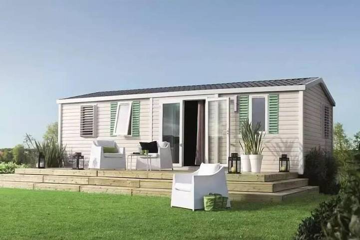 Mobil home pour 6 personnes à Saint-Laurent-la-Vallée - 4