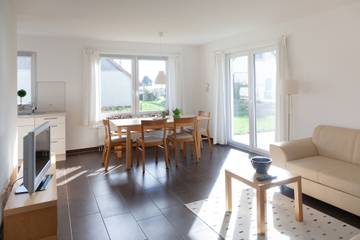 Ferienhaus mit Meerblick für 8 Personen, mit Garten, kinderfreundlich in Holnis