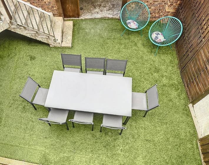 Gîte pour 8 personnes, avec jardin, adapté aux familles à Clairvaux-les-Lacs - 3