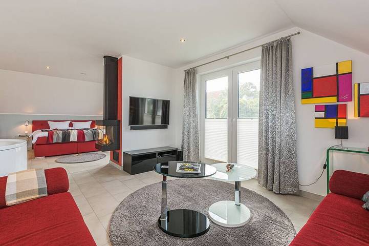 Bauernhof für 2 Personen, mit Pool und Sauna sowie Whirlpool und Balkon in Göhren-Lebbin - 3