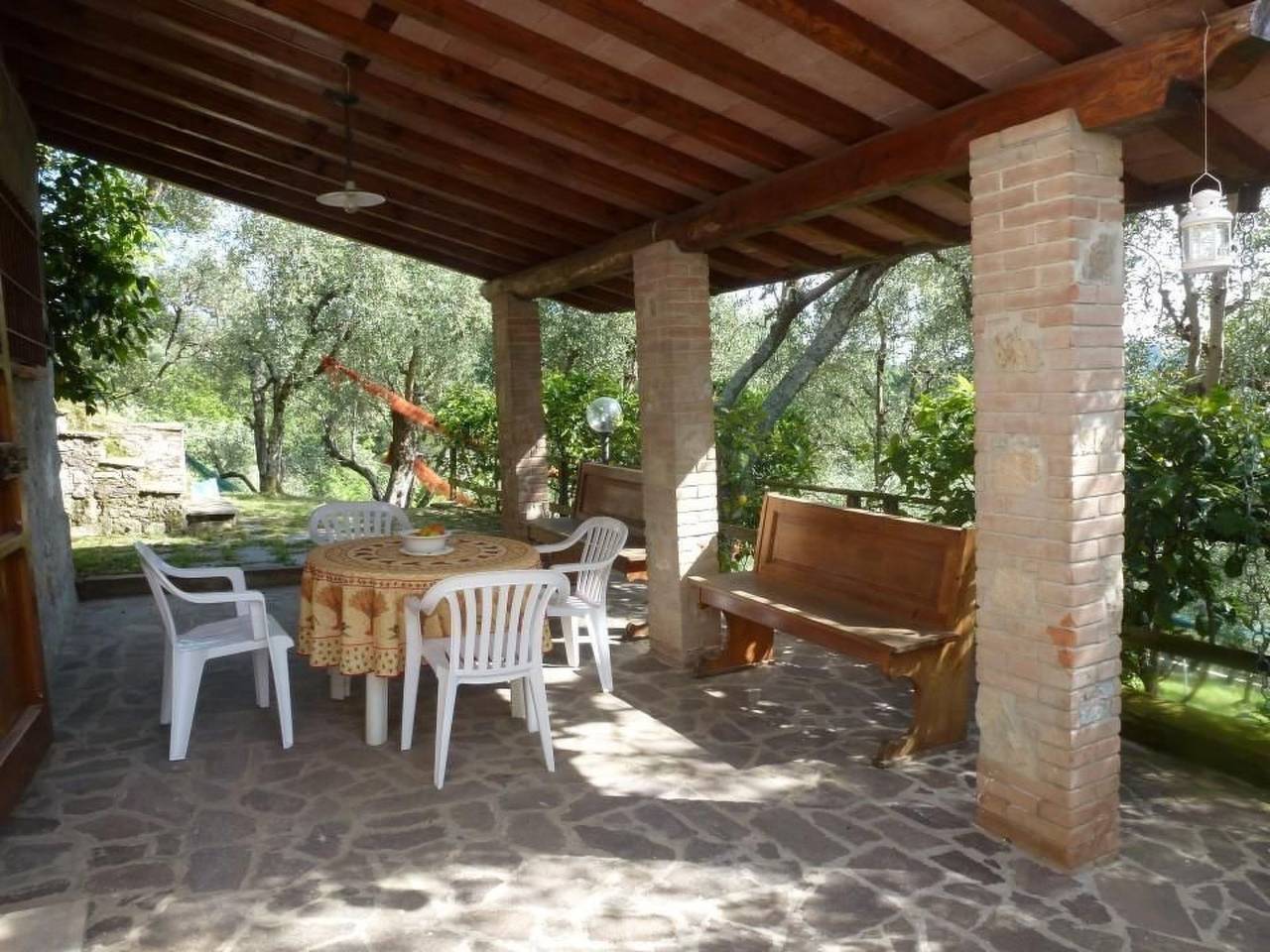 Rustico inmitten eines Olivenhainens in Camaiore, Italienische Riviera