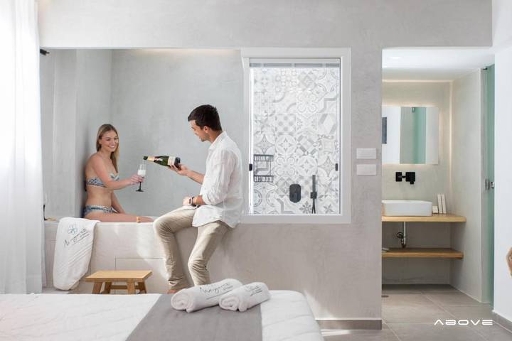 Maison d’hôte pour 2 personnes, avec terrasse dans Naxos - 3