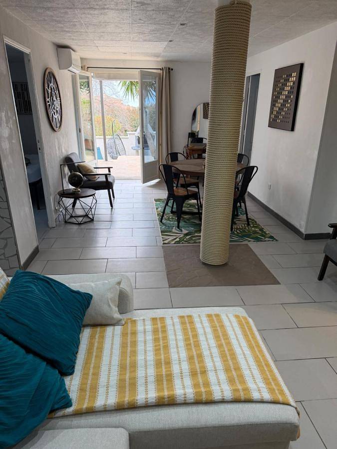 Location de vacances pour 4 personnes, avec vue et jardin, animaux acceptés à Biguglia - 4
