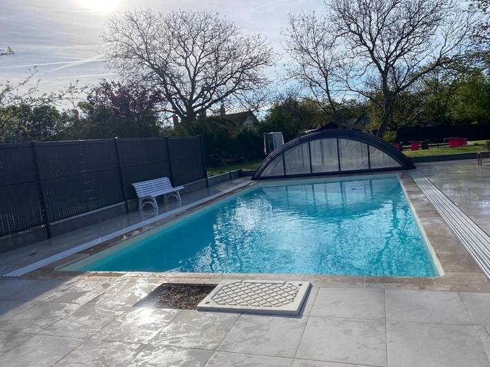 Maison de vacances pour 6 personnes, avec piscine ainsi que vue et jardin, animaux acceptés - 1