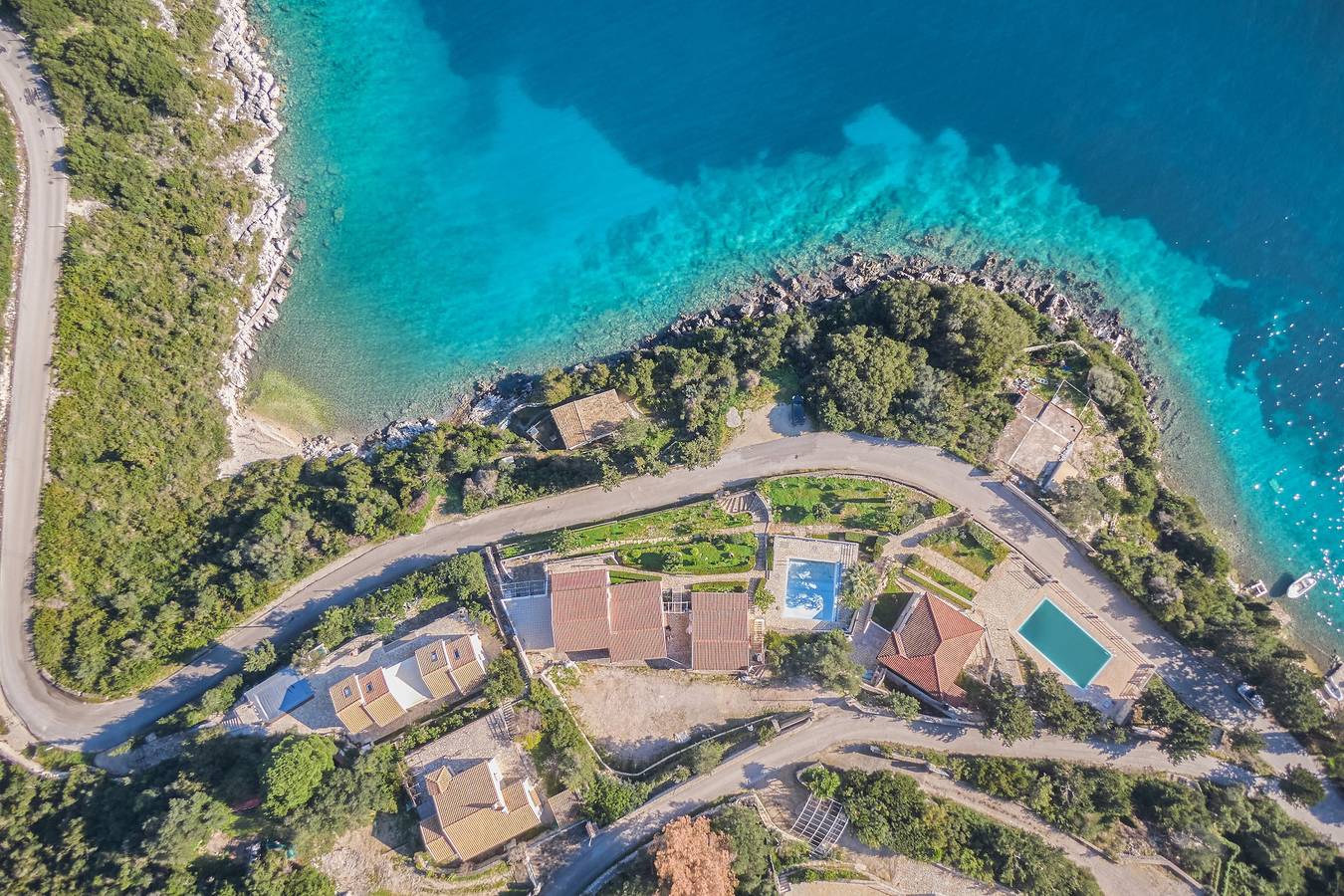 Ganzes Studio, Studio 'Dolphin 2' mit Meerblick, Wi-Fi und Klimaanlage in Paxos