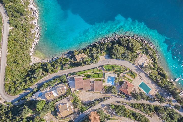Estudio entero, Estudio 'Dolphin 2' con vistas al mar, Wi-Fi y aire acondicionado in Paxoí