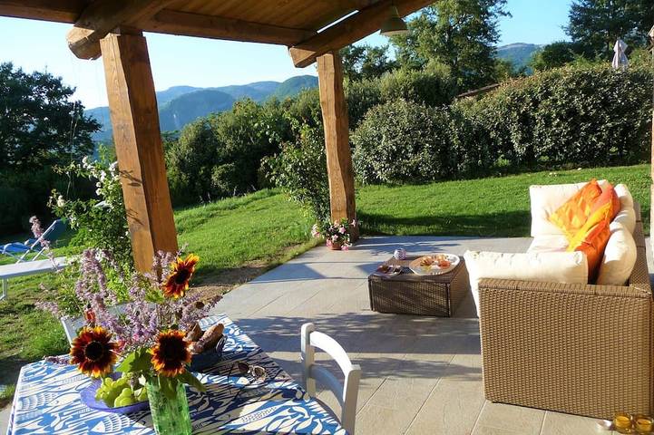 Ferienwohnung für 2 Personen, mit Garten in Roccalbegna