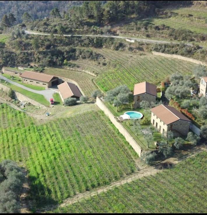 Villa per 8 persone, con panorama e giardino nonché terrazza e piscina, con animali domestici a Dolceacqua