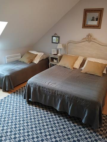 Chambre d’hôte pour 3 personnes, avec jardin dans le Loir-et-Cher