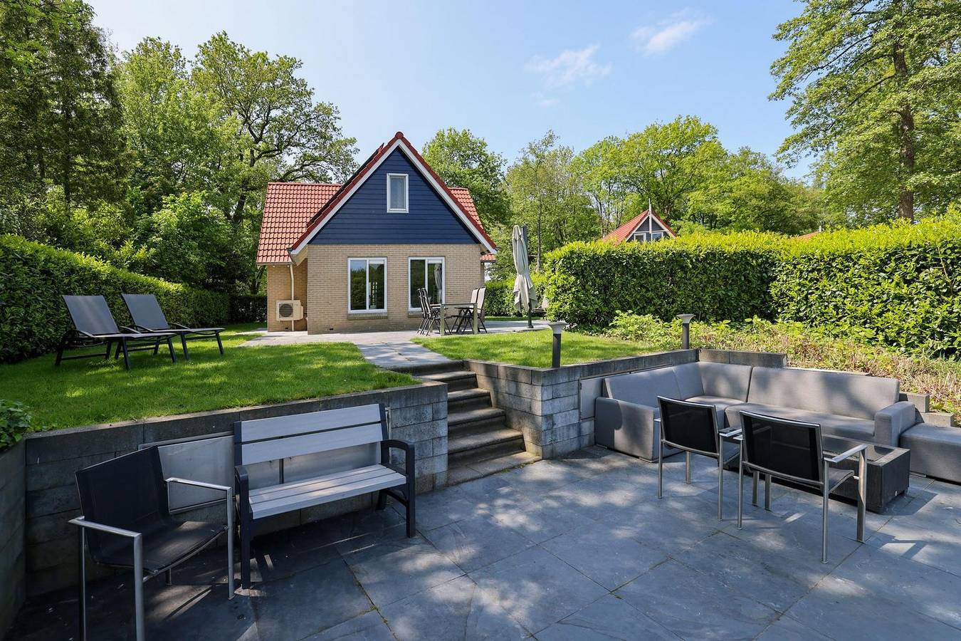 Schönes Wellness-Haus für sechs Personen in einem Ferienpark in Westerbork in Drenthe