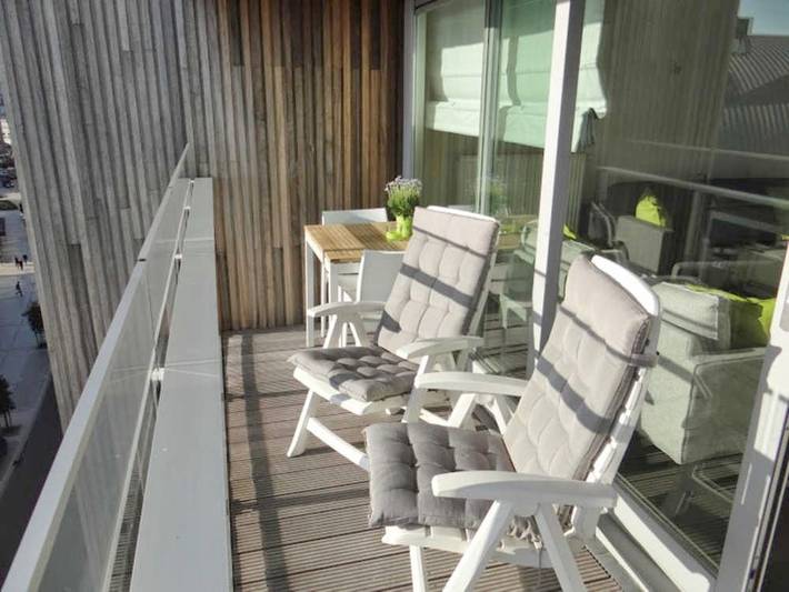 Vakantiewoning voor 4 personen, met terras en uitzicht in De Panne