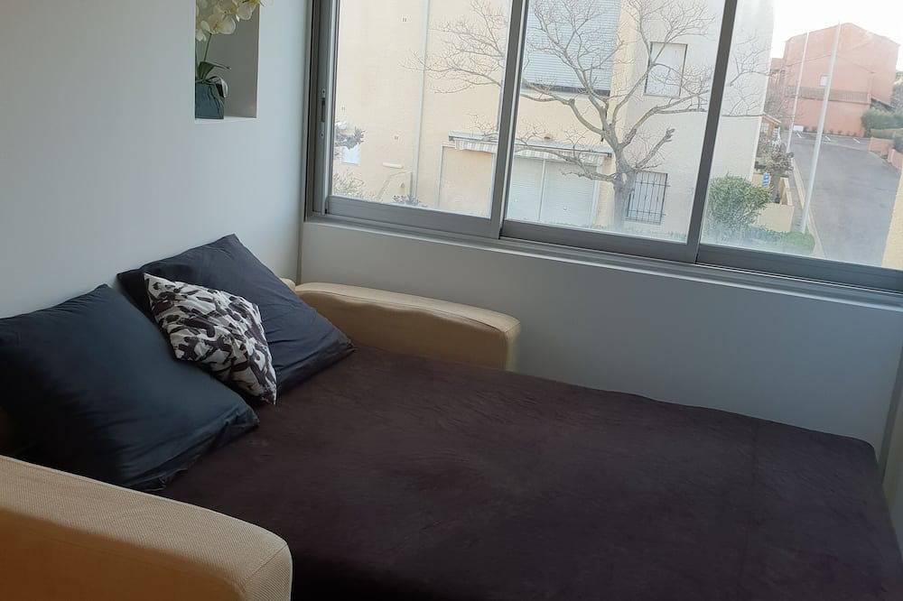 Ganze Wohnung, Sudio-Kabine für 4 Personen von 25 Quadratmetern, Anfang 2019 renoviert. in Valras-Plage, Mittelmeerküste (Frankreich)