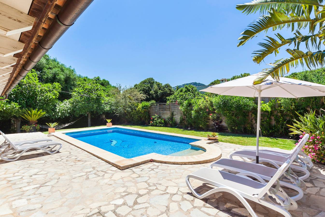 Villa für 6 Personen mit Garten in Pollença Stadt, Pollença