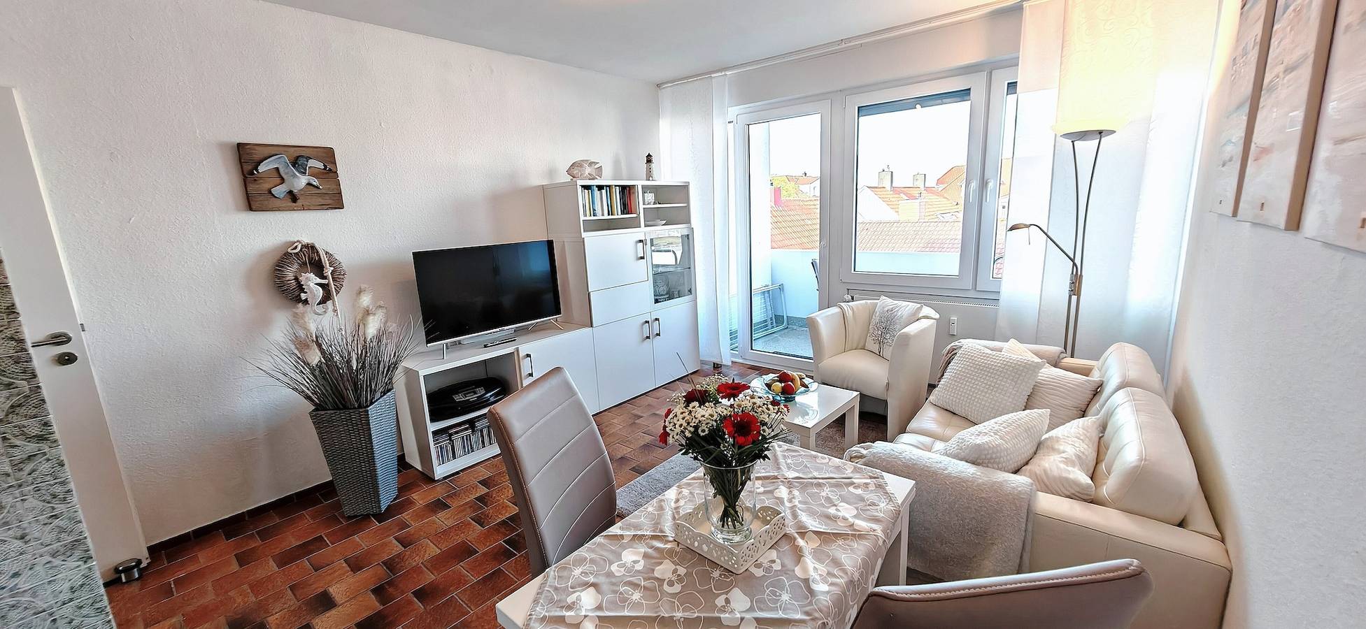 Ganze Wohnung, Apartment 'Friesenwind, 32' mit Balkon und Wlan in Norderney