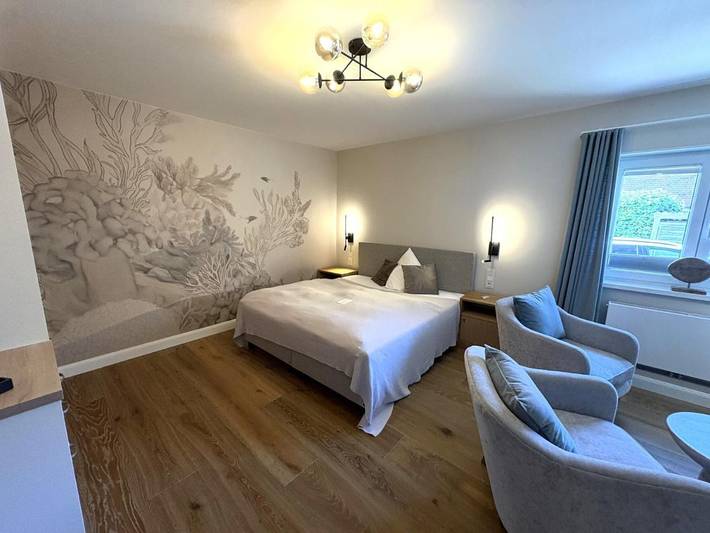 B&b, mit Terrasse und Garten sowie Pool und Sauna in Westerland