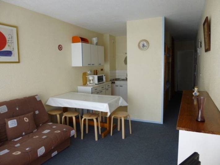 Apartamento entero, Apto 6 pers con balcón vista pistas, acceso directo, aparcamiento gratis in La Pierre Saint-Martin, Arette