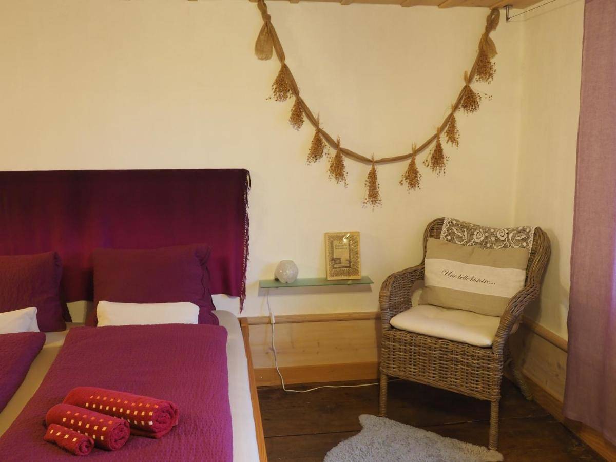 Double Room with Mountain View in Montfaucon, Kanton Jura