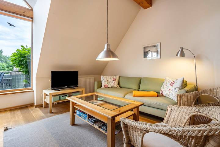 Hel lejlighed, Apartment "Waldkauz" with Private Balcony in Putbus, Rügen