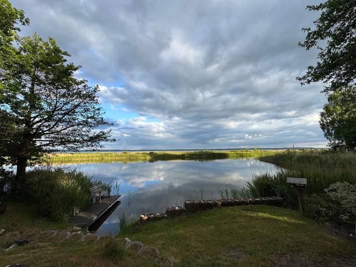 Ferienhaus für 5 Personen, mit Seeblick und Garten sowie Ausblick, mit Haustier in Waabs