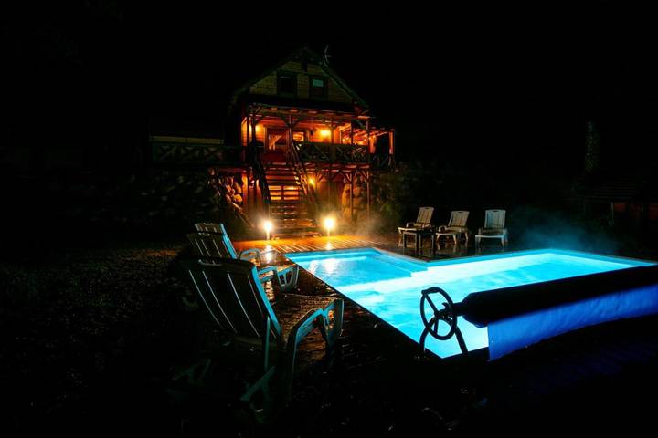 Casa de vacaciones para 12 personas, con sauna y jardín además de vistas y piscina, Se admiten mascotas - 1