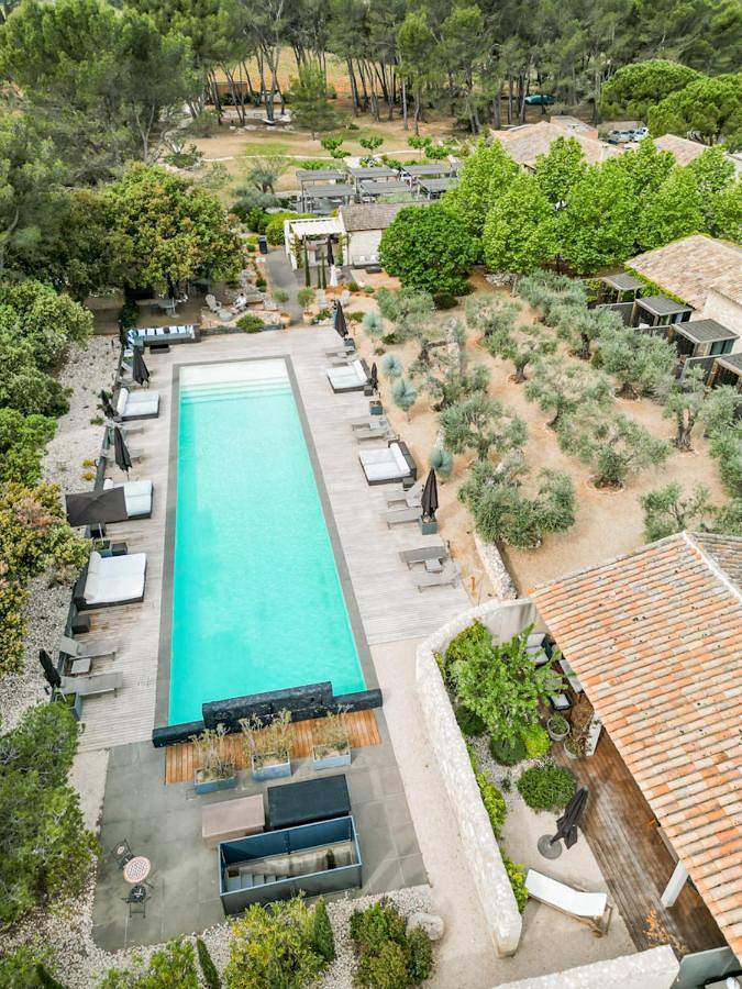 Hôtel pour 2 personnes, avec piscine ainsi que jardin et jacuzzi