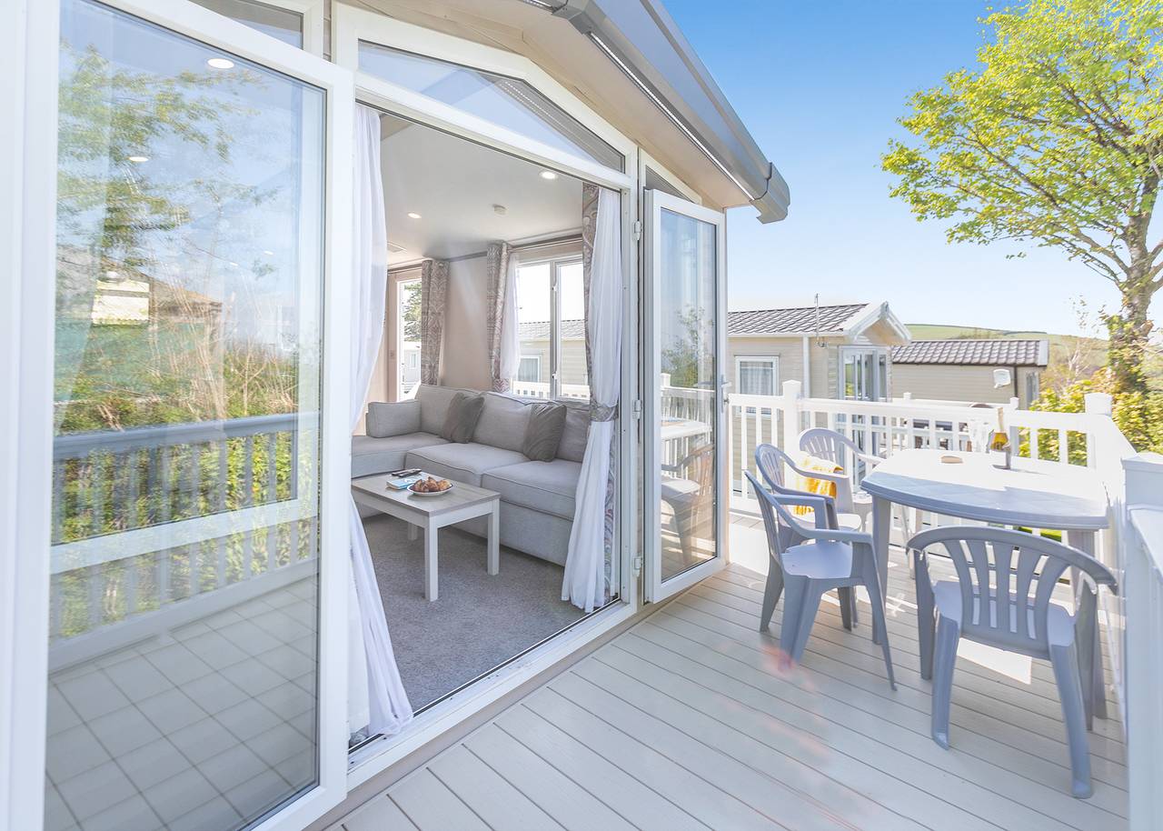 Sea View 2 Bed Holiday Caravan - Brendon in Exmoor