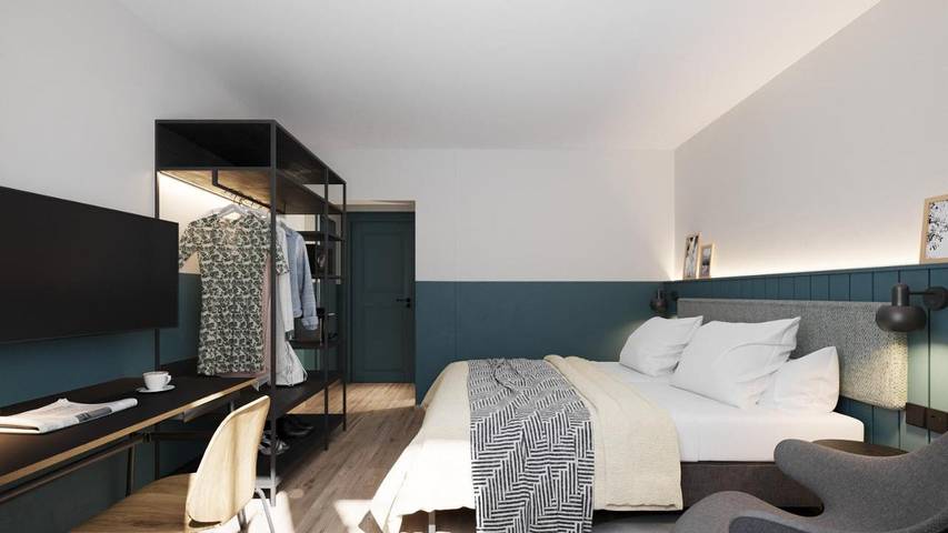 Hôtel pour 2 personnes, avec terrasse, animaux acceptés à Bienne - 2