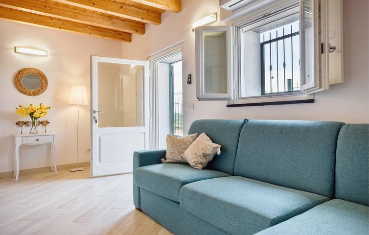 Appartamento vista mare con A/C, parcheggio e terrazza | 800m a Cogorno - Posti letto per 4 persone in Cogorno, Riviera di Levante