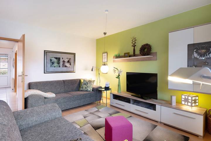 Casa de férias 'Huus Meernmank' com terraço partilhado, jardim partilhado e acesso Wi-Fi in Achtrup, Grünes Binnenland