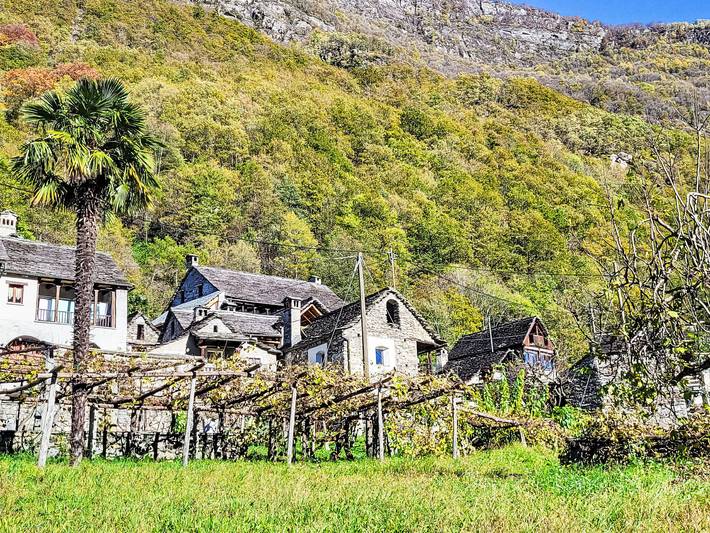 Ca Sina in Maggia, Tessiner Alpen