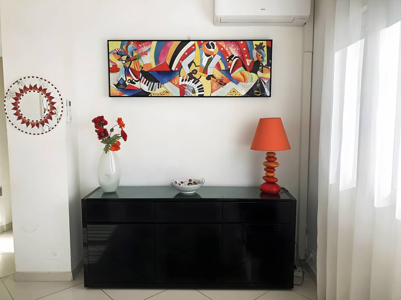 Entire apartment, Stunning Sea View, Central F2 Apartment with 17 m² Terrace in Canet-en-Roussillon, Côte d'Améthyste