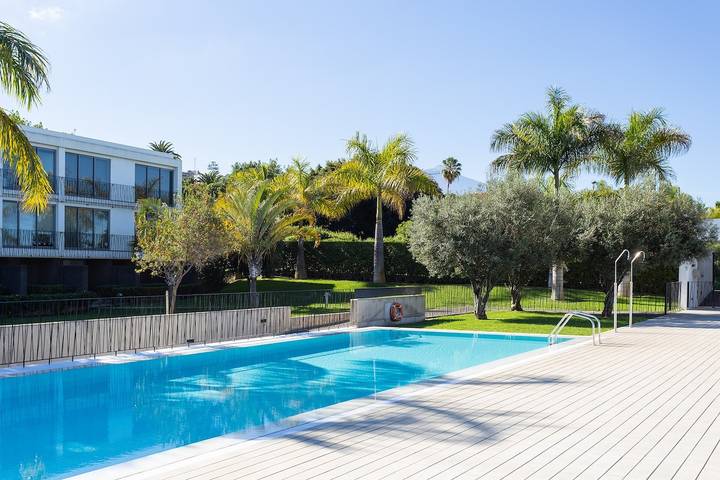 Appartement de vacances pour 4 personnes, avec Terrasse ainsi que Jardin et Piscine à Santa Úrsula