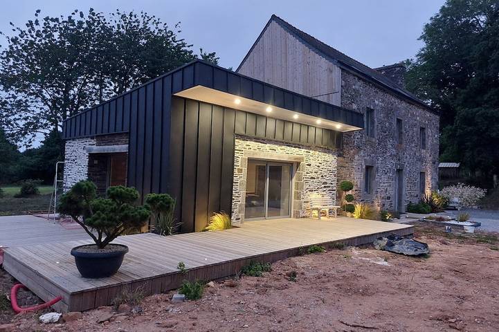 Maison de vacances pour 6 personnes à Laniscat