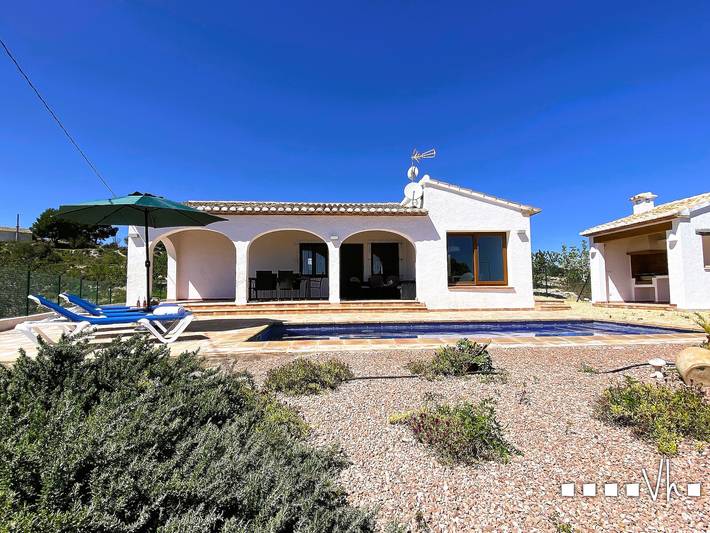 Casa rural para 6 personas, con terraza y jardín en Benisa - 2