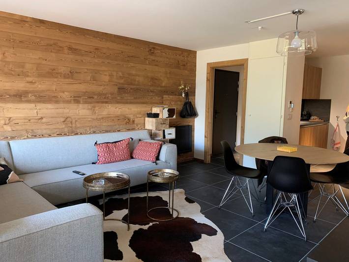 Ganze Wohnung, Schöne Wohnung in Châtel mit Parkplatz, 3 Schlafzimmer für 6 Personen in Châtel, Les Portes du Soleil