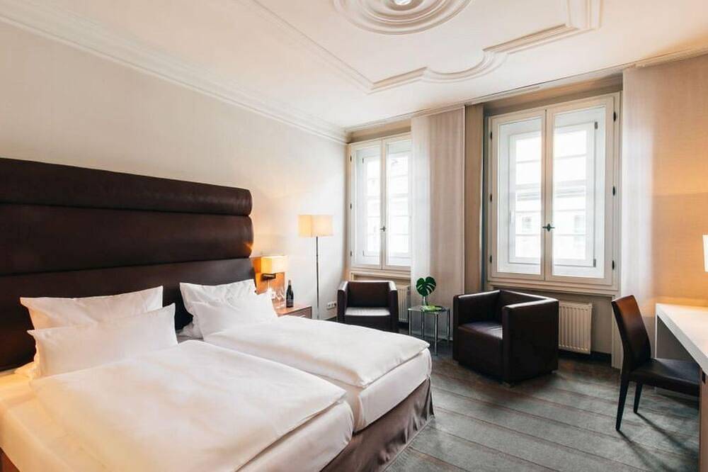 Doppelzimmer Salon (Premium) als Einzelzimmer - Amtshaus - Hotel in Freinsheim, Pfälzer Rheinebene