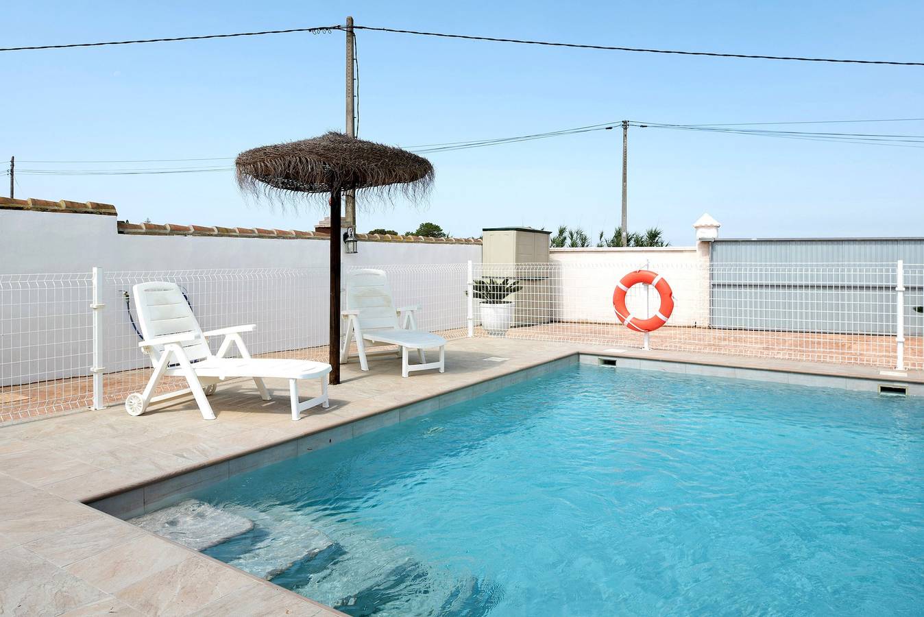 Ferienhaus "Casa Susana" mit privatem Pool, 2 privaten Terrassen und Wlan in Barrio Nuevo, Conil de la Frontera
