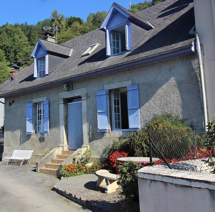 Gîte pour 2 personnes, avec jardin, animaux acceptés à Juncalas