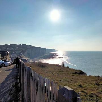 Maison de vacances pour 6 personnes, avec balcon ainsi que vue et bassin pour enfant en Seine-Maritime